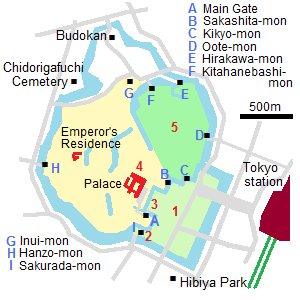 Map of Kokyo