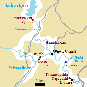 Map of Sandankyo