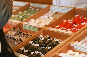 Various omamori are sold in any shrine and temple