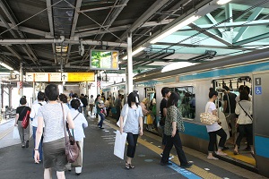 Station of JR line