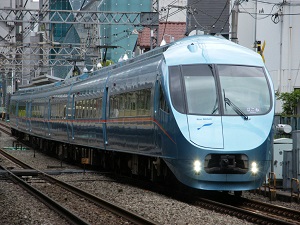 Train of Odawara-kyuko (Odakyu)