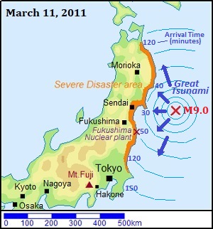 The Great East Japan Earthquake on March 11, 2011