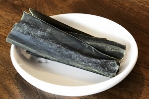 Dried konbu