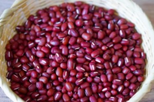 Adzuki beans to make 'an'
