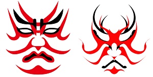 Various Kumadori makeups