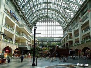 Atrium of Sapporo Factory