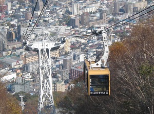 Ropeway to Mt.Moiwa