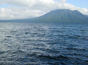 Lake Shikotsu and Mt.Eniwa