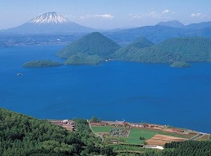 Lake Toya and Mt.Yotei