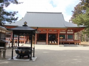 Main temple of Motsuji