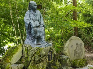 Statue of Basho Matsuo