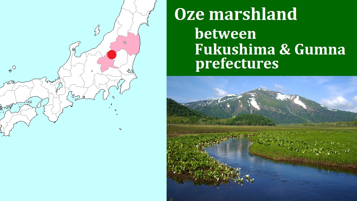 Oze marshland between Fukushima and Gunma prefectures