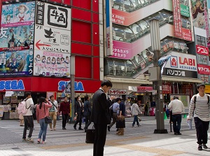 Shops in Akihabara