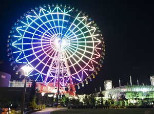 Giant Sky Wheel in palette town