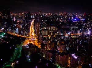 Night view fron Tokyo Tower