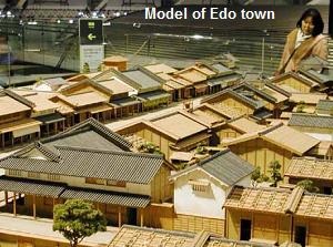 Model of Edo town
