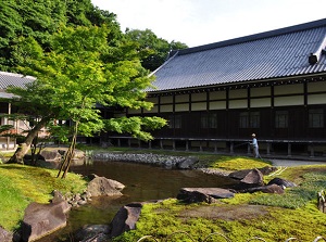 Houjou and Japanese garden in Kenchoji