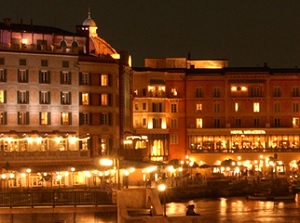 Tokyo DisneySea in the evening