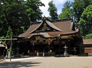 Main shrine of Katori Shrine