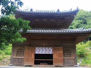 Restored main temple of Nihonji