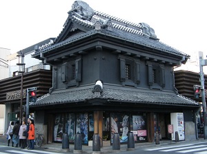 A house with the structure of Japanese storehouse