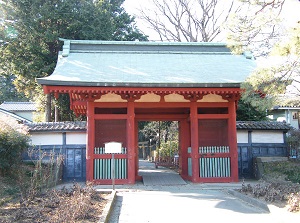 Entrance gate of Senba Toshogu