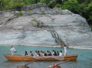 Cruising boat of Nagatoro