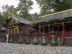 Sanjinko storehouses in Nikko Toshogu