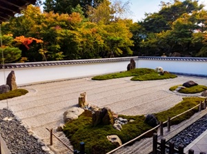 Japanese garden of Houtokuji