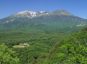Mount Ontake in summer