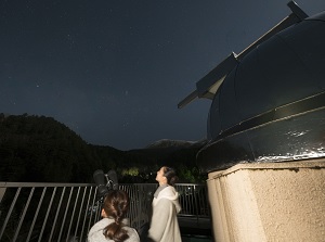 Starry sky in Nigorigo Onsen