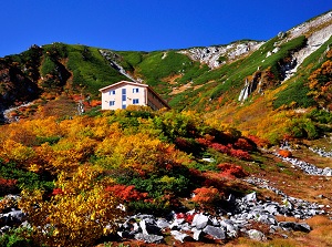 Hotel Senjojiki in autumn