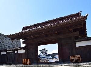 Main gate of Toyama Castle