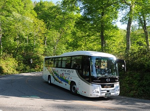Bus to Murodo-daira