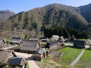 Suganuma district in Gokayama