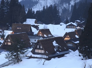 Ainokura district in Gokayama