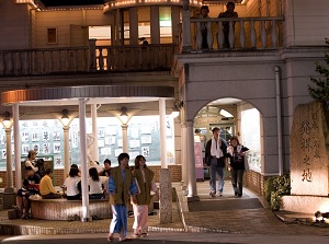 Foot bath in Gero Onsen