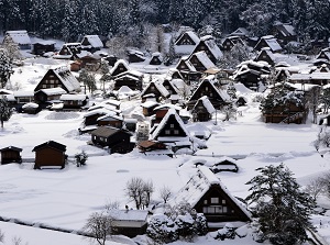 Shirakawa-go in winter