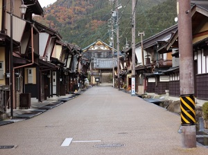 Old town in Gujo-Hachiman