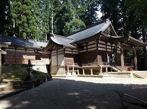 Main shrine of Keta-Wakamiya Jinja