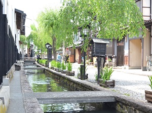 Old town in Hida-Furukawa