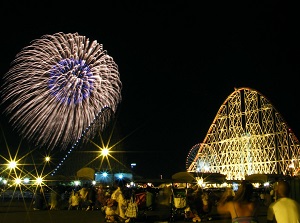 Fireworks at Nagashima Spaland