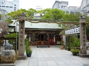 Main shrine of Ohatsu Tenjin