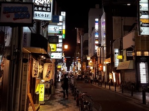 A street in Kita-shinchi