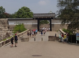 Sakuramon gate of Osaka Castle