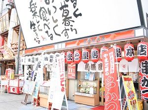 A restaurant in Shinsekai