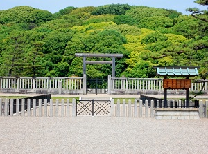 Place for worshipping in Daisenryo Kofun