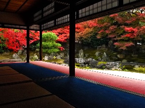 Japanese garden in Entoku-in
