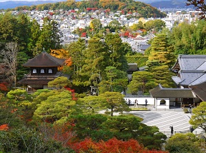 Ginkakuji in autumn