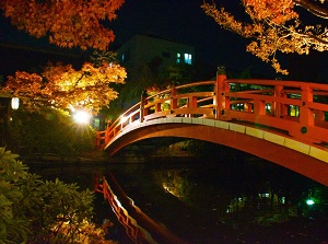 Hojobashi in the evening